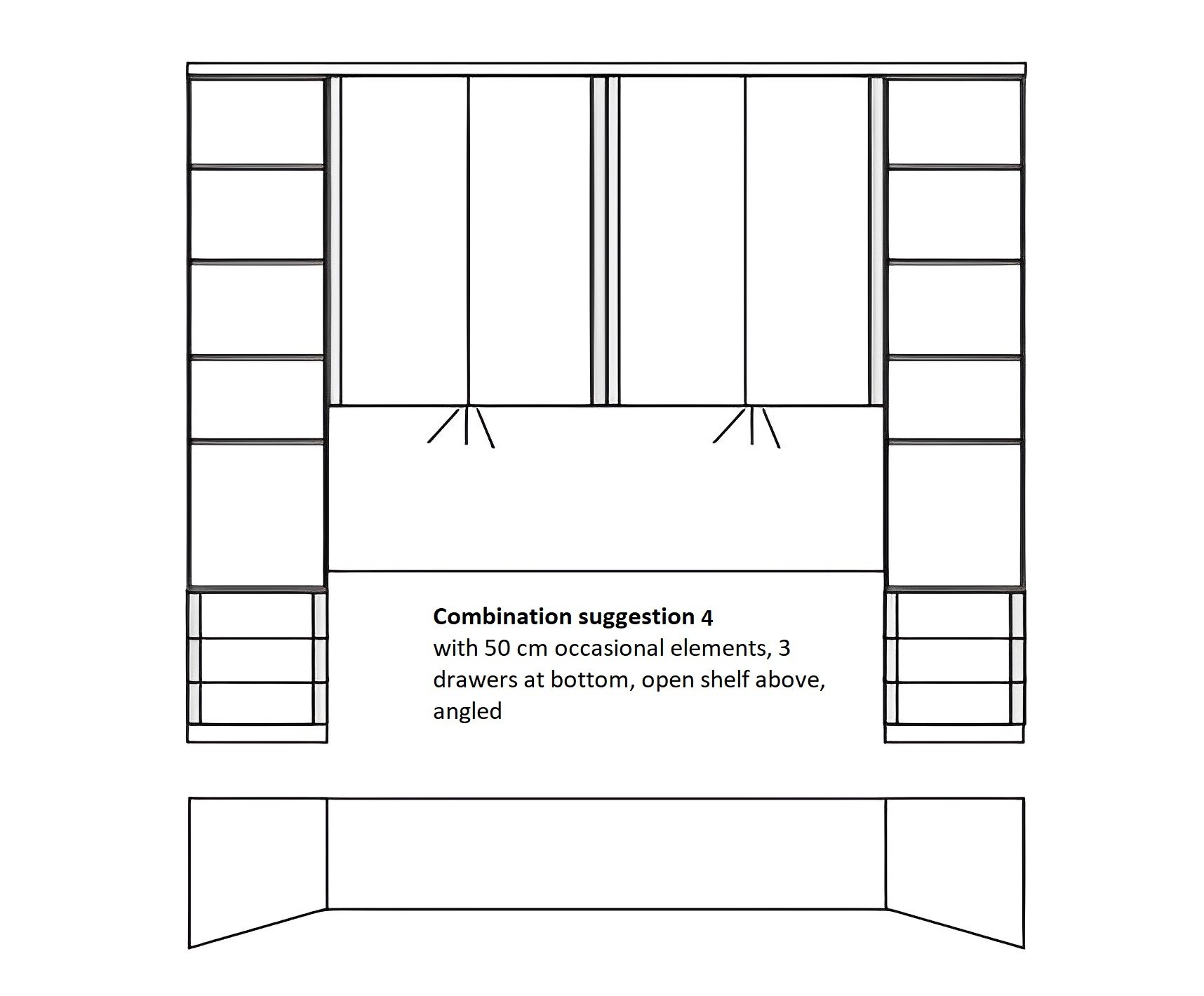 How To Build Overbed Unit Wiemann German Furniture Wiemann Luxor 3 & 4 Overbed unit combinations ...
