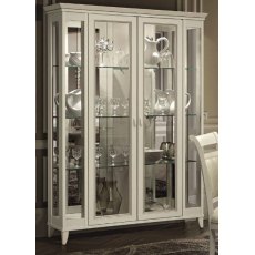 Camel Group Giotto Bianco Antico Cabinet Without Drawer and With 2 LED Lights.