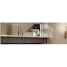 Camel Group Giotto Bianco Antico TV Wall Panel With Glass Shelf Camel Group Giotto Bianco Antico TV Wall Panel With Glass Shelf