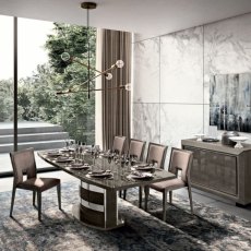 Camel Group Elite Day Silver Birch Platinum Extending Dining Table