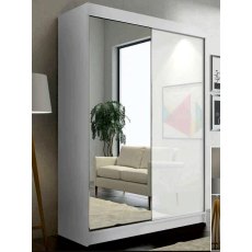 Vikas High Gloss Sliding Wardrobe