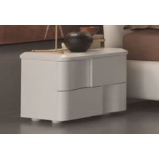 Euro Design Levante Bianco Bedside Cabinet Euro Design Levante Bianco Bedside Cabinet