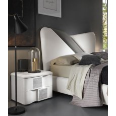 Euro Design Levante Grigio Bedside Cabinet Euro Design Levante Grigio Bedside Cabinet