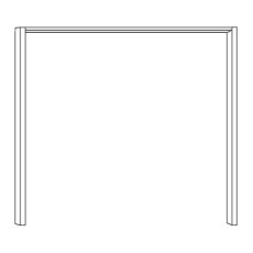 Passe-Partout Frame without Lighting for Wardrobe Width 50cm
W 56.4 cm x H 216cm x D 12.5cm Passe-Partout Frame without Lighting for Wardrobe Width 50cm
W 56.4 cm x H 216cm x D 12.5cm