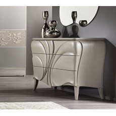 Euro Design Fiocco Frassino Grey 3 Drawer Chest