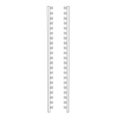 Side Profiles with Lights

W 1cm x H 216cm x D 2cm