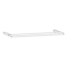 Cornice without Lighting for Wardrobe Width 300cm

W 300cm x H 3.2cm x D 12.5cm