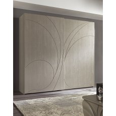Euro Design Fiocco Frassino Grey Adone Sliding Wardrobe Euro Design Fiocco Frassino Grey Adone Sliding Wardrobe