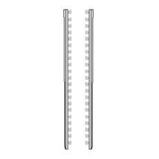 Side Profiles Lights for PPT Frame

W 1cm x H 1cm x D 2cm