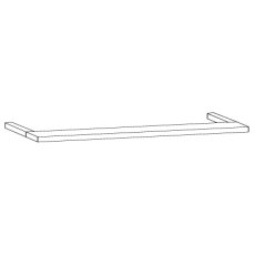 Cornice without Lighting for Wardrobe Width 250cm
W 250cm x H 3.2cm x D 12.5cm Cornice without Lighting for Wardrobe Width 250cm
W 250cm x H 3.2cm x D 12.5cm