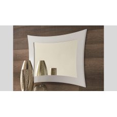 Euro Design Fiocco Frassino Bianco Trend Laccato Mirror Euro Design Fiocco Frassino Bianco Trend Laccato Mirror