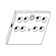 LED Wardrobe Interior Lights with Motion Detector

W 10cm x H 2cm x D 10cm