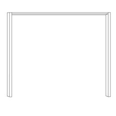 Passe-partout Frame Without lights,Width per side profile: 5 cm
for width 200 cm
W 200cm x H 220cm x Passe-partout Frame Without lights,Width per side profile: 5 cm
for width 200 cm
W 200cm x H 220cm x
