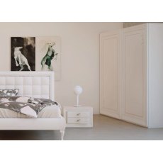 Euro Design Chanel White Ash 2 Door Sliding Wardrobe