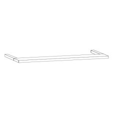 Cornice without Lighting for Width 283cm in Carcase Colour with dual depth

W 283cm x H 3.2cm x D 12
