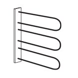Utensil pull out
W 30cm x H 2cm x D 9cm
 Utensil pull out
W 30cm x H 2cm x D 9cm