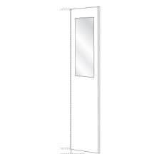 Interior mirror
W 36cm x H 80cm x D 1cm
 Interior mirror
W 36cm x H 80cm x D 1cm