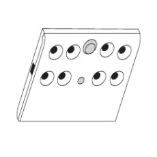 LED Wardrobe Interior Lights with Motion Detector(set of 4)

W 10cm x H 2cm x D 10cm
incl. rechargea