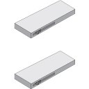 Self-Closing Mechanism with Buffering for Outer Doors (Pair)W 24cm x H 2cm x D 11cm