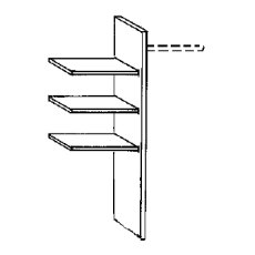 Laundry Shelf Insert
W 80.1cm x H 137cm x D 52cm Laundry Shelf Insert
W 80.1cm x H 137cm x D 52cm