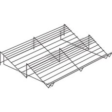 Shoe rack for compartment width 96.4 cm      W 96cm x H 15cm x D 50cm