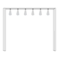 Passe-Partout Frame with Power-LED Lighting (Set of 6)
W 306.4cm x H 220cm x D 12.5cm Passe-Partout Frame with Power-LED Lighting (Set of 6)
W 306.4cm x H 220cm x D 12.5cm