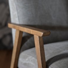 Hudson Living Neyland Armchair Heritage Green Leather