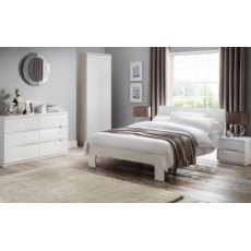 Julian Bowen Manhattan 2 Drawer Bedside - White