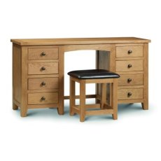 Julian Bowen Marlborough Twin Pedestal Dressing Table