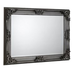 JULIAN BOWEN ROCOCO PEWTER WALL MIRROR