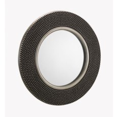 JULIAN BOWEN ADAGIO ROUND STUDDED WALL MIRROR