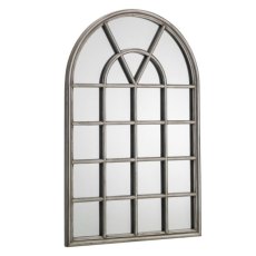 JULIAN BOWEN OPUS PEWTER WINDOW MIRROR