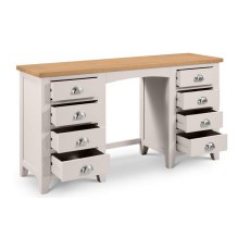 JULIAN BOWEN RICHMOND TWIN PEDESTAL DRESSING TABLE