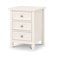 JULIAN BOWEN MAINE 3 DRAWER BEDSIDE