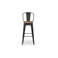 Julian Bowen Grafton Metal Bar Stool.