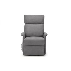 Julian Bowen Helena Rise & Recliner - Charcoal Fabric