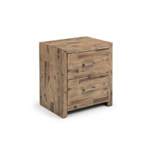 Julian Bowen Hoxton 2 Drawer Bedside