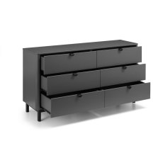 Julian Bowen Chloe 6 Drawer Wide Chest