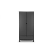 Julian Bowen Chloe 2 Door 1 Drawer Wardrobe