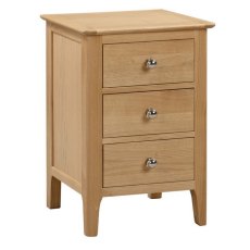 JULIAN BOWEN COTSWOLD 3 DRAWER BEDSIDE