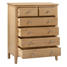 JULIAN BOWEN COTSWOLD 4+2 DRAWER CHEST