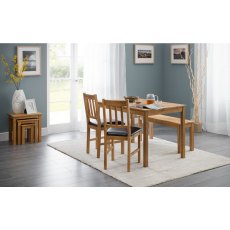 JULIAN BOWEN COXMOOR OAK SQUARE DINING TABLE