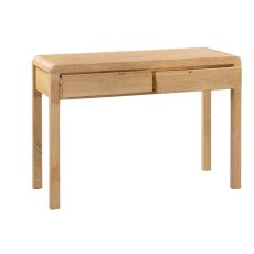 JULIAN BOWEN CURVE 2 DRAWER DRESSING TABLE & STOOL ASS