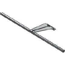 Cornices for swing-door wardrobes and functional units without lights for width 400 cm Cornices for swing-door wardrobes and functional units without lights for width 400 cm