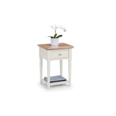 Julian Bowen Provence 1 Drawer Lamp Table