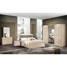 MCS Dover Cream 6 Door Wardrobe