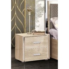 MCS Dover Cream Bedside Table