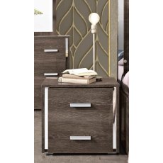 MCS Dover Brown Bedside Table MCS Dover Brown Bedside Table