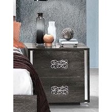 MCS Dover Grey Bedside Table MCS Dover Grey Bedside Table