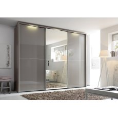 Nolte Marcato 2.0 Sliding Wardrobe With Wooden Doors